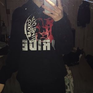 Black Crestview Cougars Hoodie